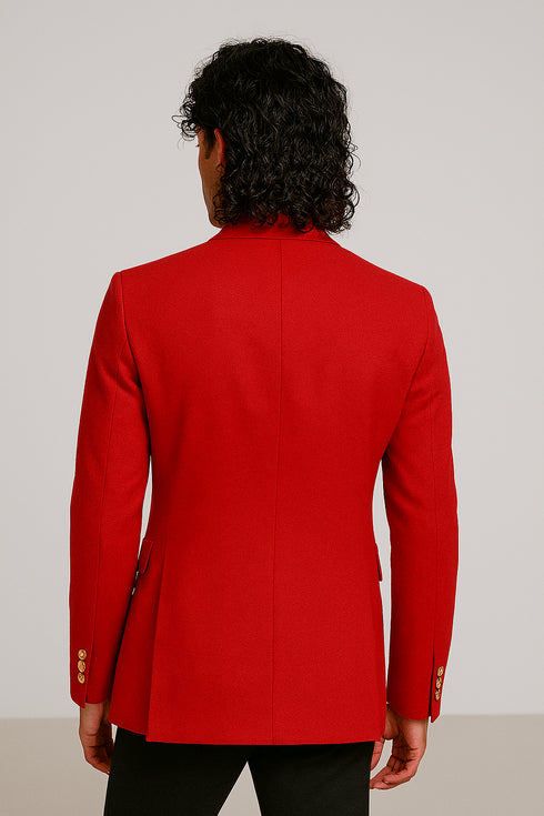 Michael Jackson Award Ceremony Red Blazer