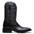 Marco Di Milano Missouri Black Python Square Toe Cowboy Boots