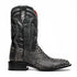 Marco Di Milano Missouri Stone White Python Square Toe Cowboy Boots