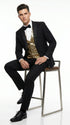 Men’s Black Award Ceremony Blazer Vintage Formal Tuxedo Jacket
