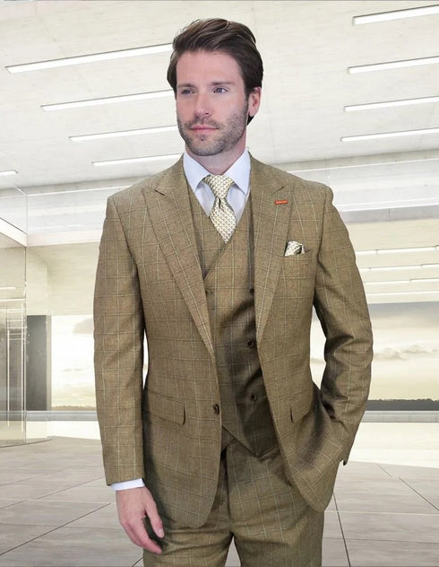 Monte Tan Statement Suit