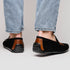 Zelli Monza Suede & Calfskin Driving Loafers in Black / Chestnut