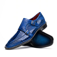 Marco Di Milano Napoli Electric Blue Leather Shoe