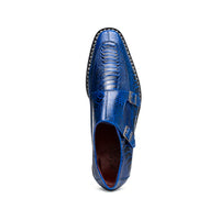 Marco Di Milano Napoli Electric Blue Leather Shoe