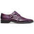 Marco Di Milano Napoli Purple Leather Luxury Loafers