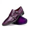 Marco Di Milano Napoli Purple Leather Luxury Loafers