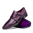 Marco Di Milano Napoli Purple Leather Luxury Loafers