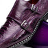 Marco Di Milano Napoli Purple Leather Luxury Loafers