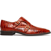 Marco Di Milano Napoli Rustic Cognac Leather Shoes