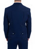 Men’s Navy Blue Formal Suit Set – Western Style 2 Piece Suit for Weddings