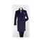 Navy Blue Overcoat - Blue Winter Topcoat - Wool Fabric Double Breasted