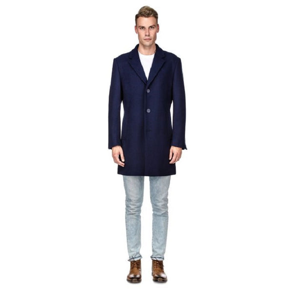 Navy Blue Peacoat - Navy Mens Peacoat