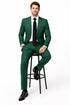 Neil Allyn Career Basics Men's Augusta Green Polyester Blazer Jacket