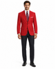 Basics Men's Red Blazer Jacket