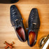 Marco_Di_Milano Nilo Navy Leather Luxury Shoe
