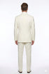 Tiglio Italian Suit - Real Wool Fabric Super 150's EST Off-White, Wide Leg Suit & Vest in Color Off-White