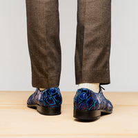 Marco Di Milano Olivieri - Royal Blue Leather Dress Shoe