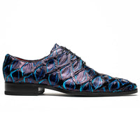 Marco Di Milano Olivieri - Royal Blue Leather Dress Shoe