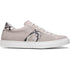 Zelli Olympias Python and Sueded Goatskin Luxury Sneakers in Grey