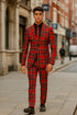 Plaid Christmas Suit
