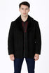 Original Long Sheepskin Black Western Jacket