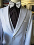 Men’s White Western Cowboy 3 Piece Tuxedo Suit, Formal Wedding Prom Groom Suit Set