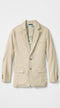 Men’s Khaki Linen Sport Coat – Lightweight Beige Blazer for Summer Weddings & Smart Casual Wear