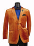 Men’s Burnt Orange Velvet Blazer – Kingsman Golden Bee Inspired Luxury Dinner Jacket
