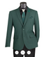 Men’s Hunter Green Blazer – Classic Two Button Sport Coat for Wedding & Formal Wear