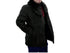 Men’s Black Sheepskin Leather Jacket Cowboy – Warm Faux Fur Collar Coat, Winter Long Jacket, Casual Western Style Outerwear