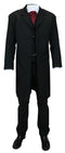 3-Piece Callahan Frock Suit - Black