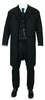 3-Piece Livingston Frock Suit - Black