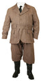 2-Piece Norfolk Sports Suit - Brown Tweed