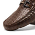 Marco Di Milano Parma Brown Caiman Belly Bit Drivers