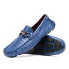 Marco_Di_Milano Parma Blue Jeans Leather Shoe