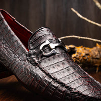 Marco Di Milano Parma Black Cherry Leather Oxfords