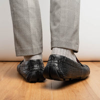 Marco Di Milano Parma Black Leather Loafer