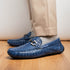 Marco_Di_Milano Parma Blue Jeans Leather Shoe