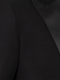 Black Peak Lapel Ticket Pocket Tuxedo
