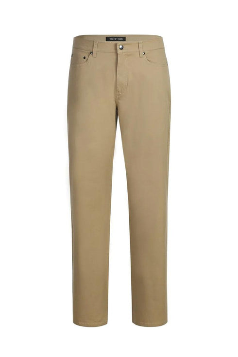 Pelago Khaki Stretch Chino Dress Pants | Mens 5-Pocket Cotton - Elegant Mensattire