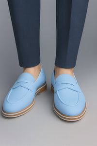 Carrucci Calfskin Penny Loafer