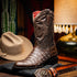 Marco_Di_Milano Phoenix: Aged Brown Leather Luxury Shoe