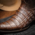 Marco_Di_Milano Phoenix: Aged Brown Leather Luxury Shoe