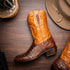 Marco_Di_Milano Phoenix: Aged Maple Leather Luxury Shoe