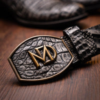 Marco Di Milano Phoenix Stone Gray Luxury Shoe