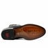 Marco Di Milano Phoenix Black Caiman Crocodile Round Toe Cowboy Boots