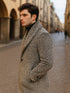 1920s Inspired Gangster Pimp Coat – Leopard Faux Fur Full Length Vintage