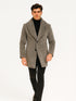 1920s Inspired Gangster Pimp Coat – Leopard Faux Fur Full Length Vintage
