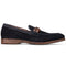 Zelli Pisa Italian Suede Braided Loafer Navy (16-696-NVY)