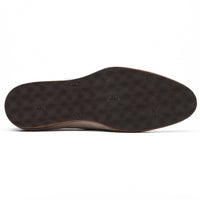 Zelli Pisa Italian Suede Hand-Woven Loafer Brown (16-695-BRN)